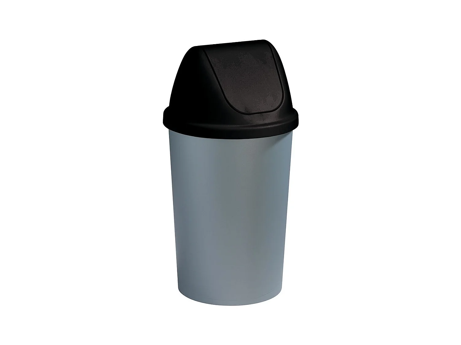 Poubelle 45 L avec couvercle bombé Twinga
