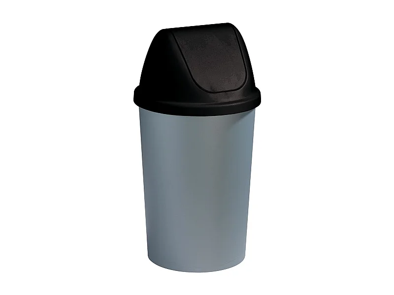 Poubelle 45 L avec couvercle bombé Twinga