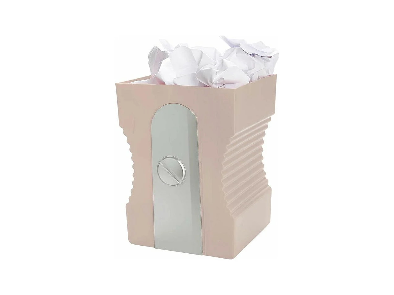 Corbeille à papier en plastique Taille-crayon