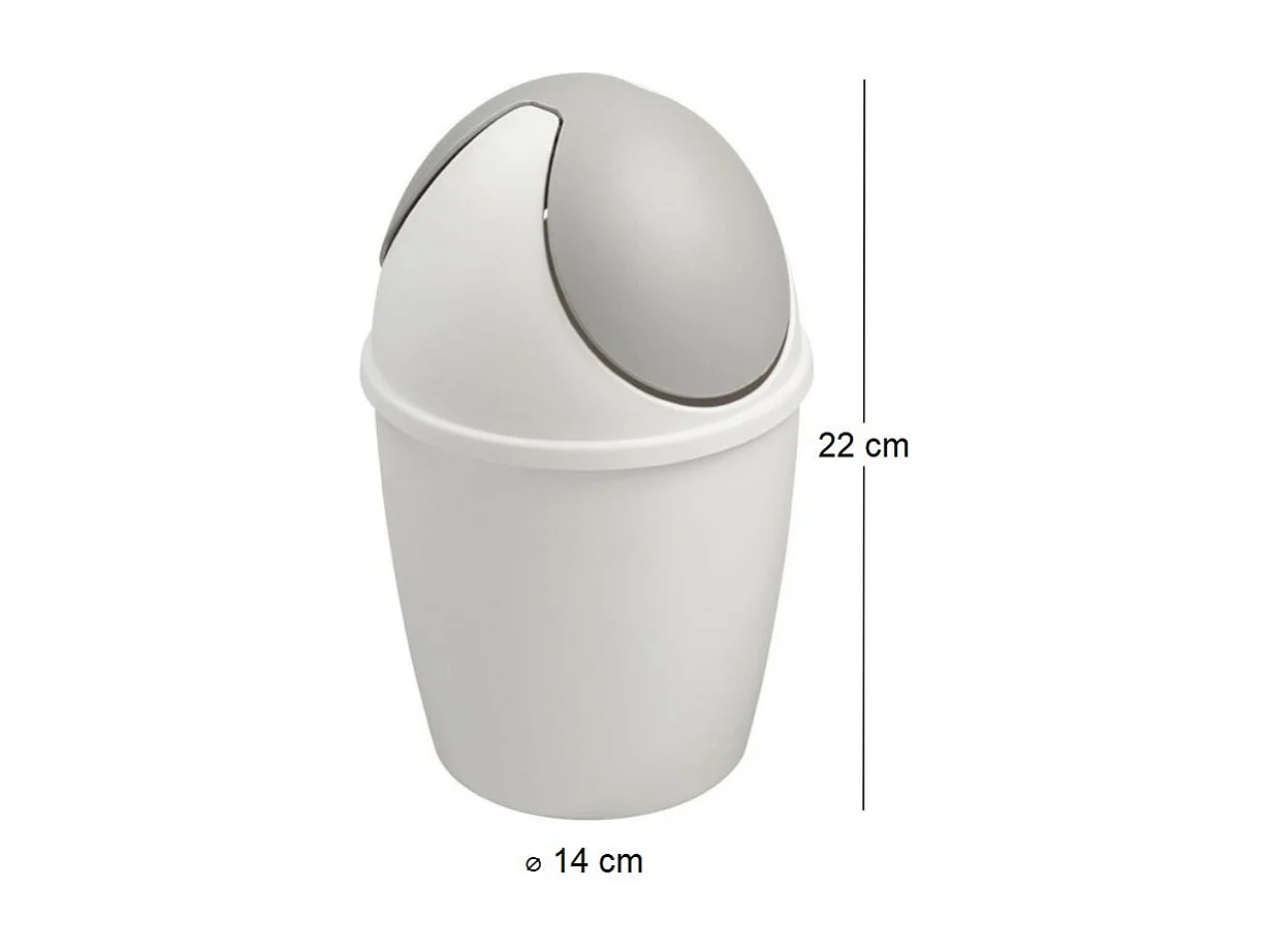 Poubelle de table 1,5L Tiglio