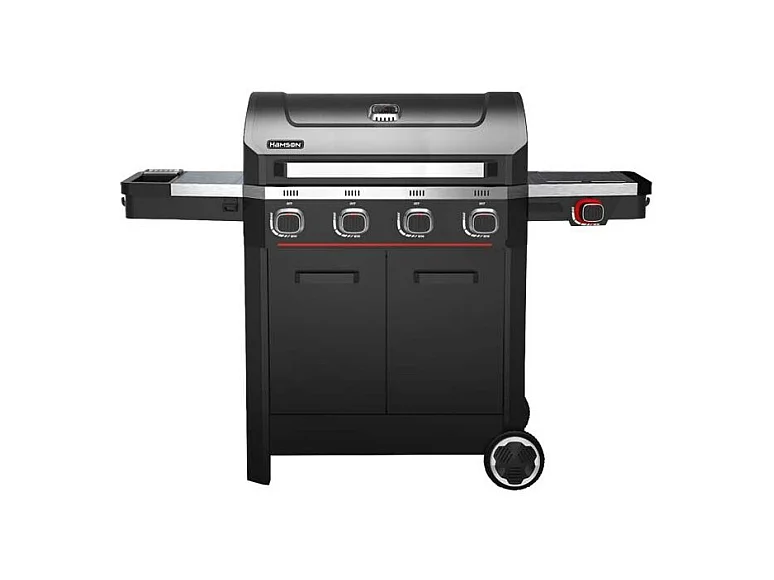 Barbecue au gaz en inox 4 brûleurs Mercury