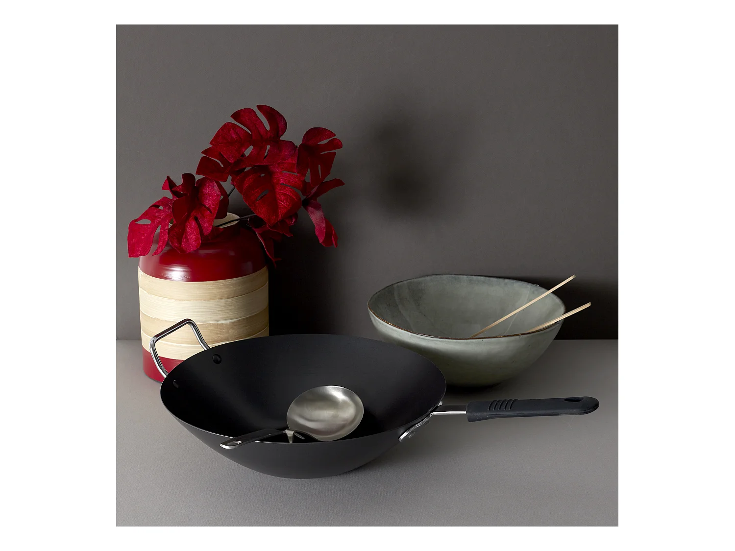 Wok Acier Tous Feux 33cm