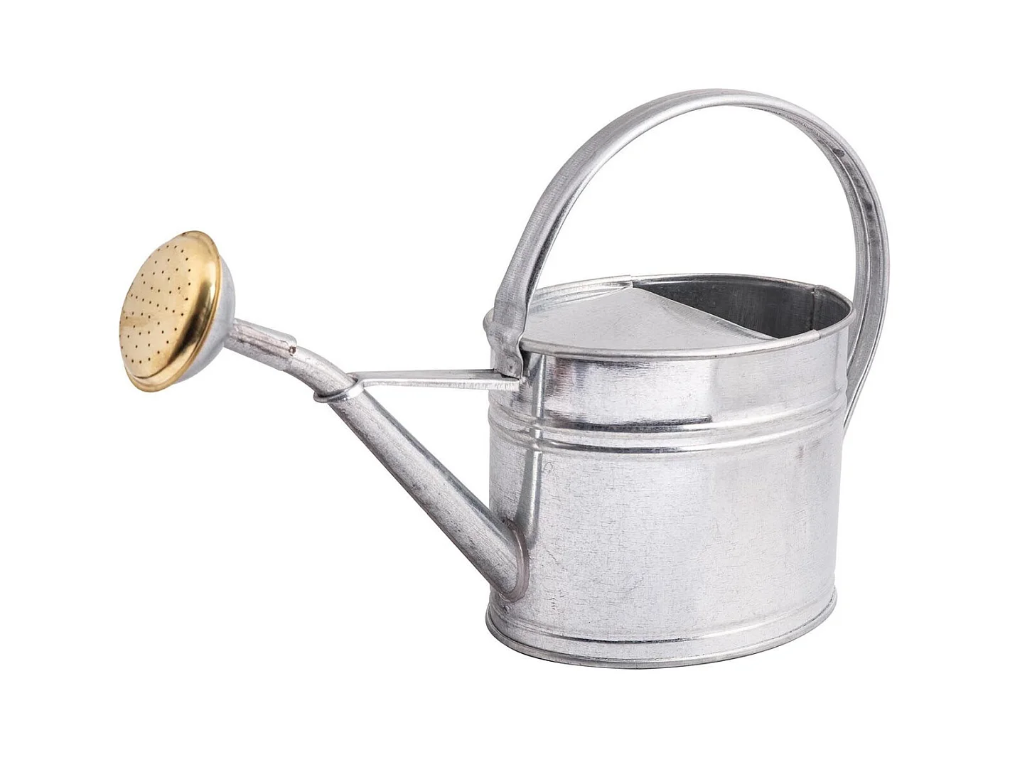 Arrosoir en acier galvanisé avec pomme 1.75 litres