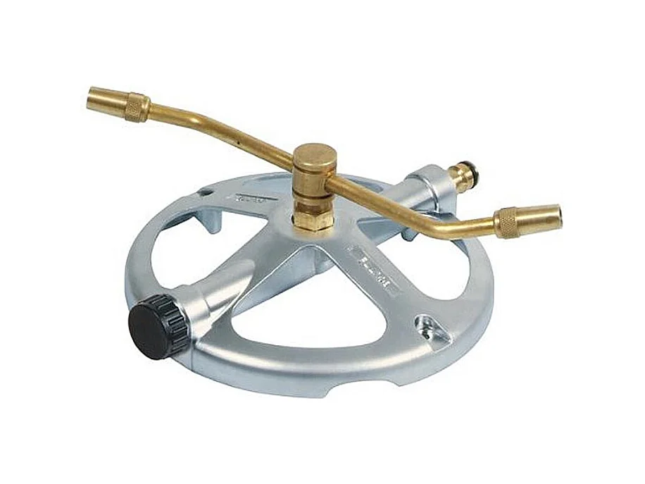 Aspersor rotativo sobre placa base