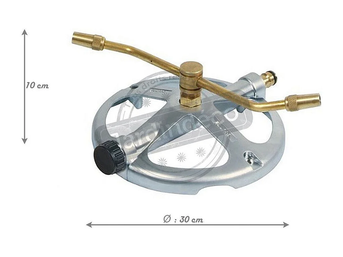 Arroseur rotatif sur embase