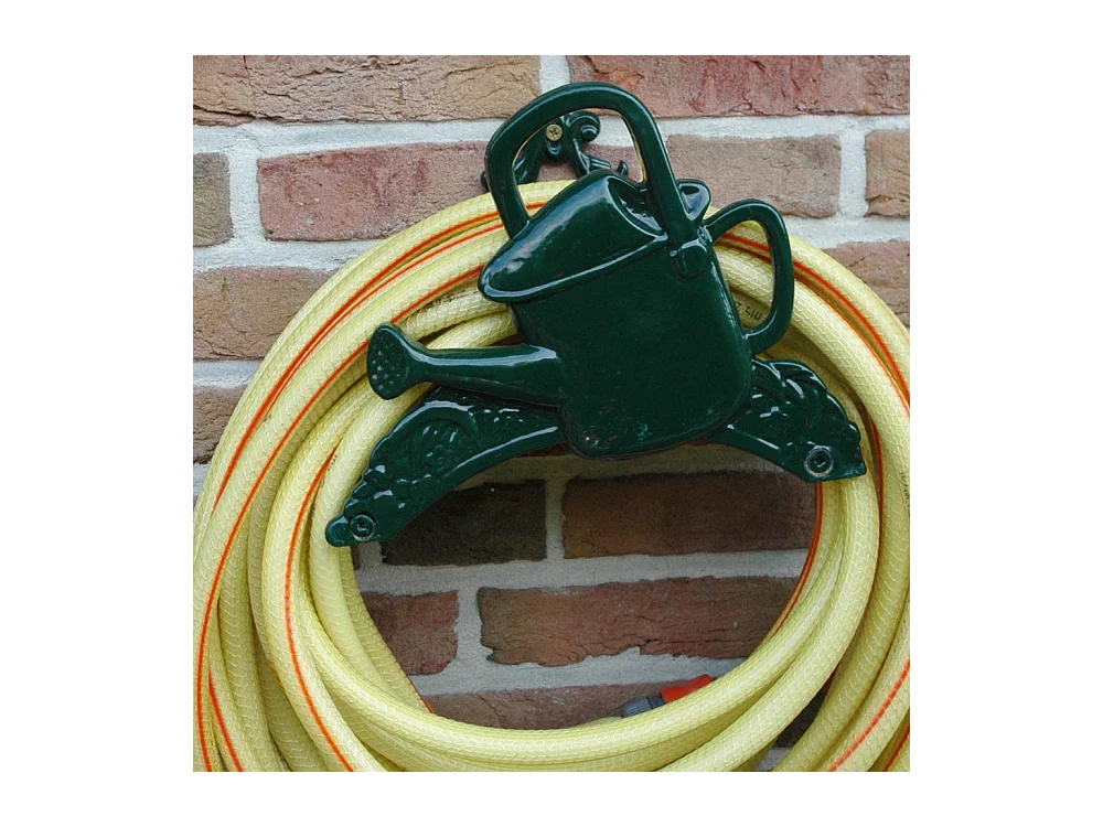 Grüner Gießkanne Schlauchhalter