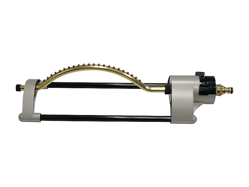 Aspersor metálico oscilante