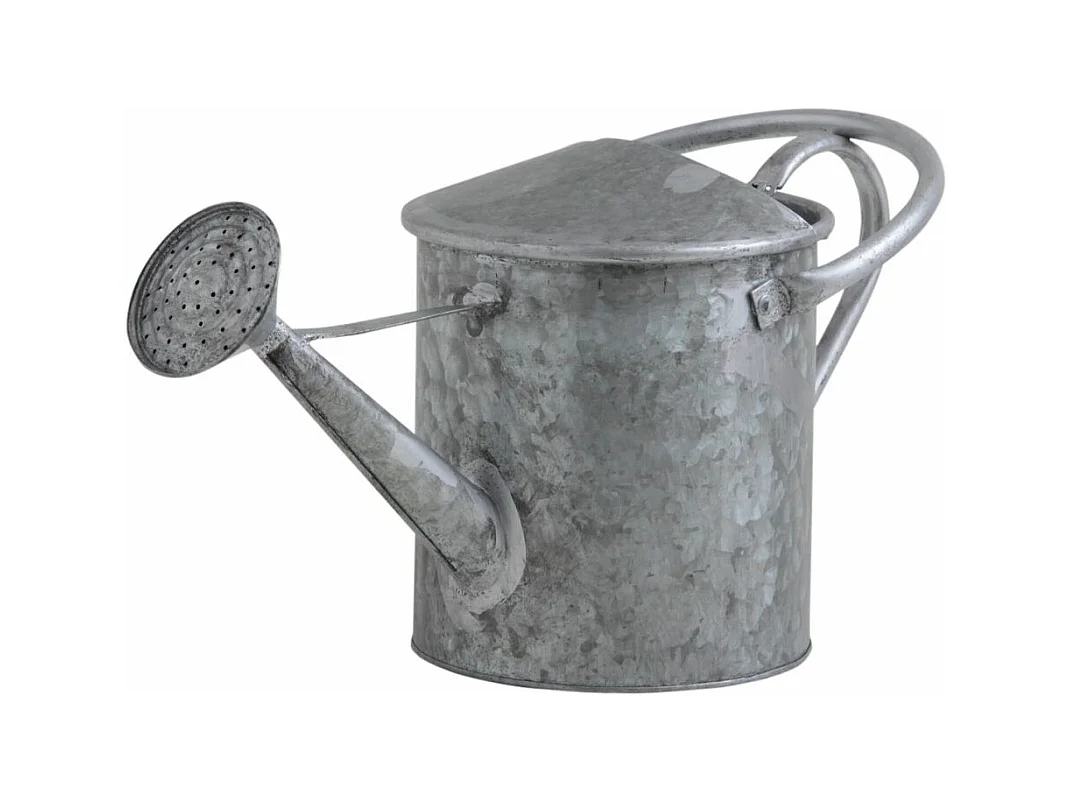 Annaffiatoio decorativo in zinco pesante 5 litri