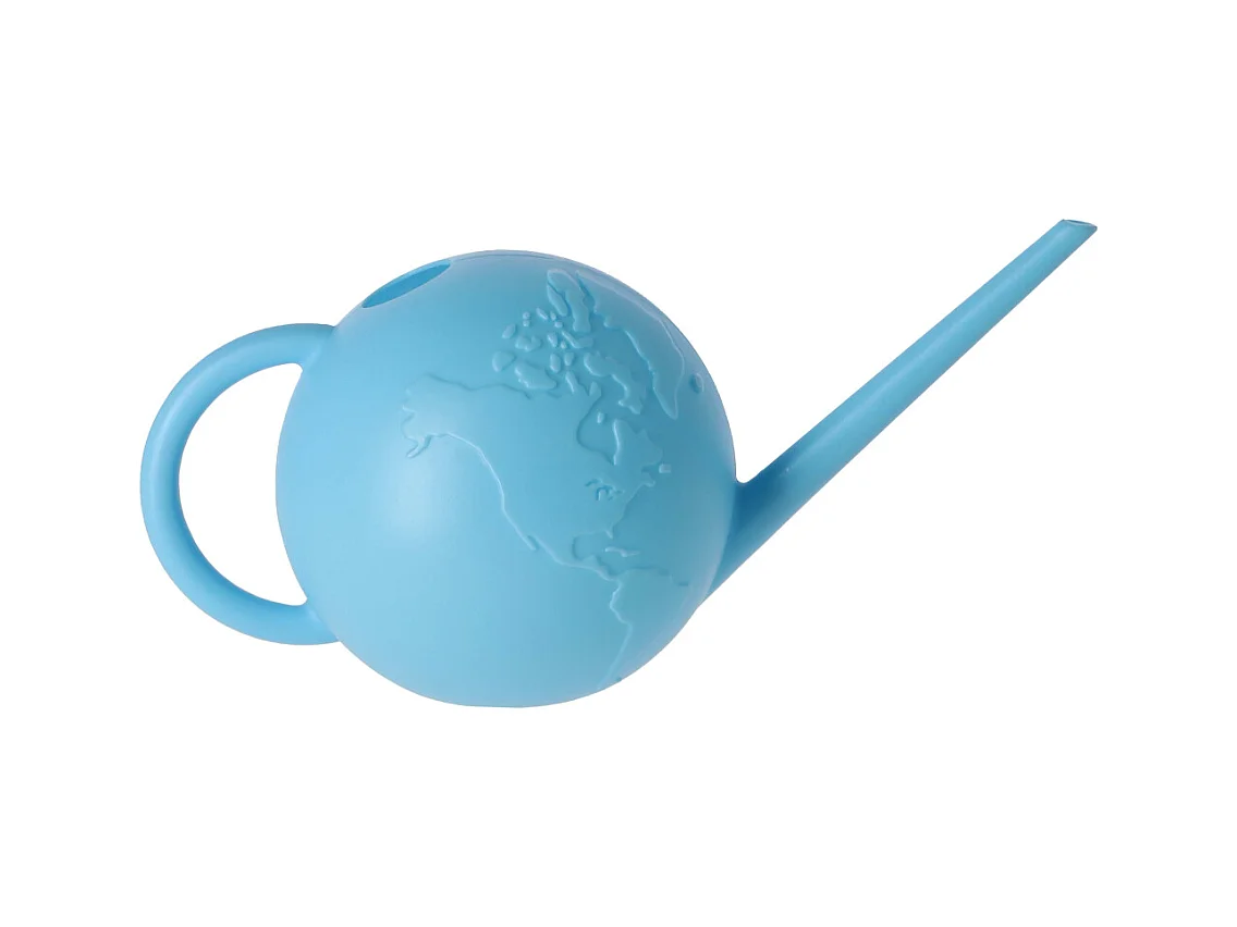 Regadera de plástico reciclado Globe