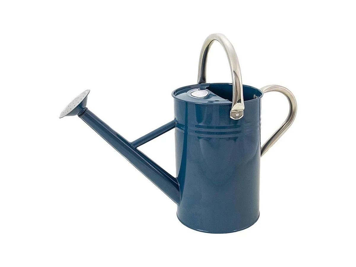 Annaffiatoio in acciaio zincato da 4,5 litri Blu anatra