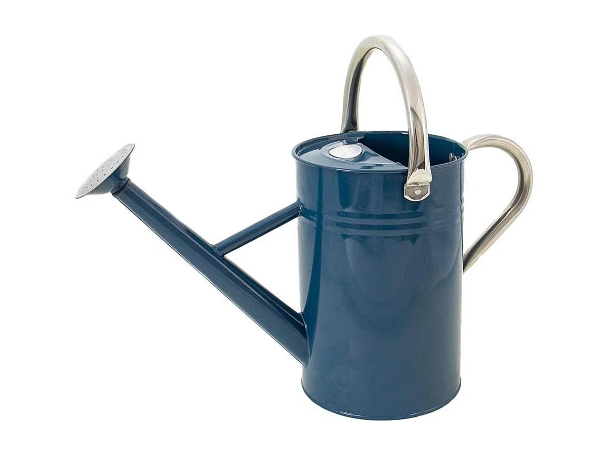 Annaffiatoio in acciaio zincato da 4,5 litri Blu anatra