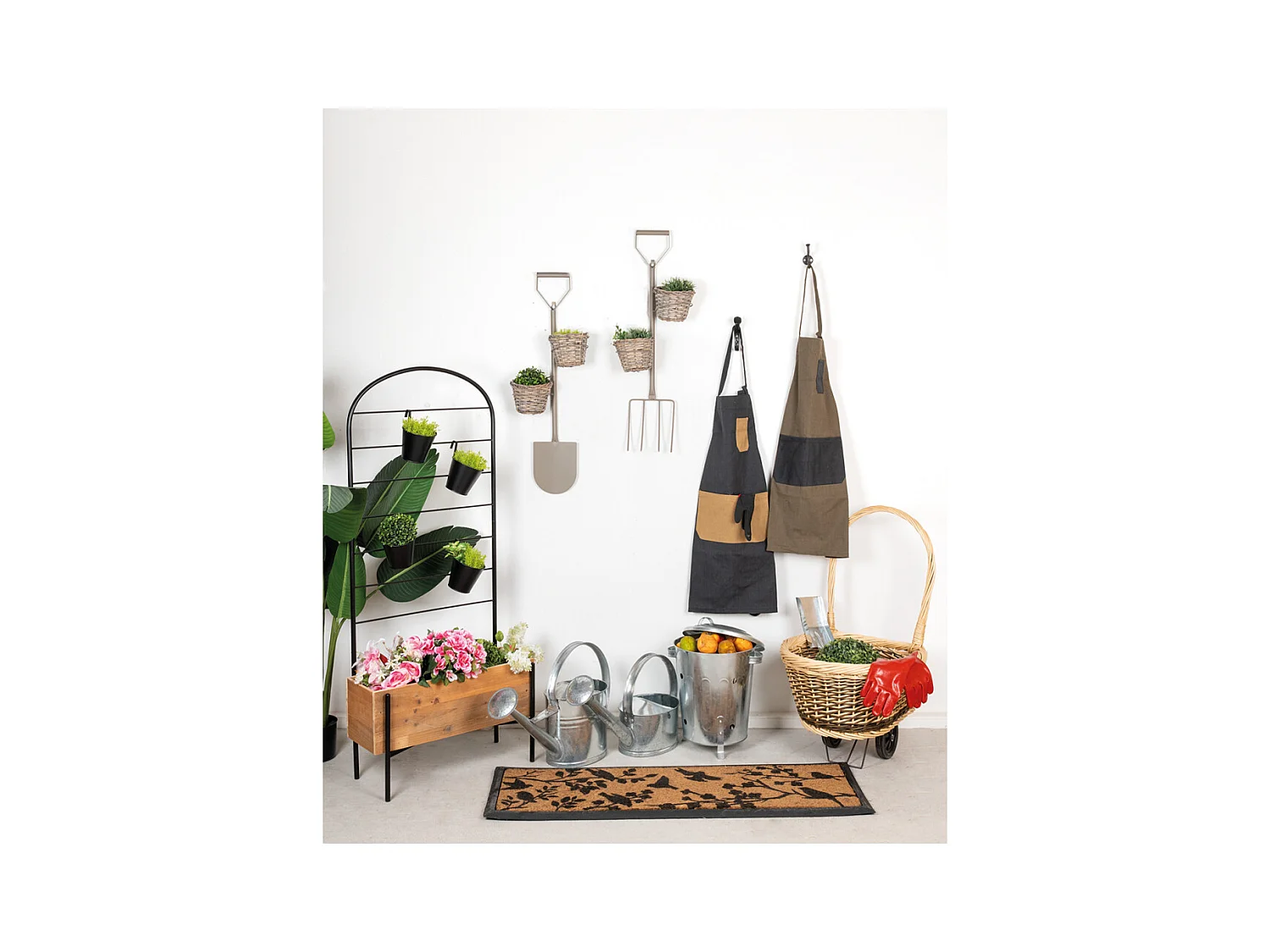 Gießkanne aus Zink 10 Liter