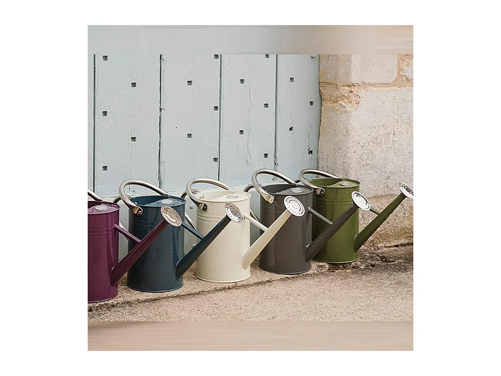 Regadera de acero galvanizado 4,5 litros Verde