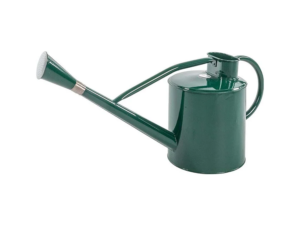 Regadera de largo alcance de acero galvanizado de 9 litros