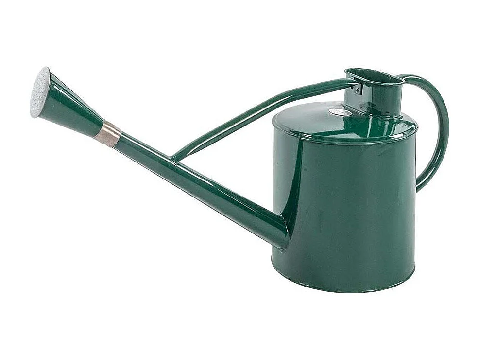 Annaffiatoio a lunga gittata da 9 litri in acciaio zincato