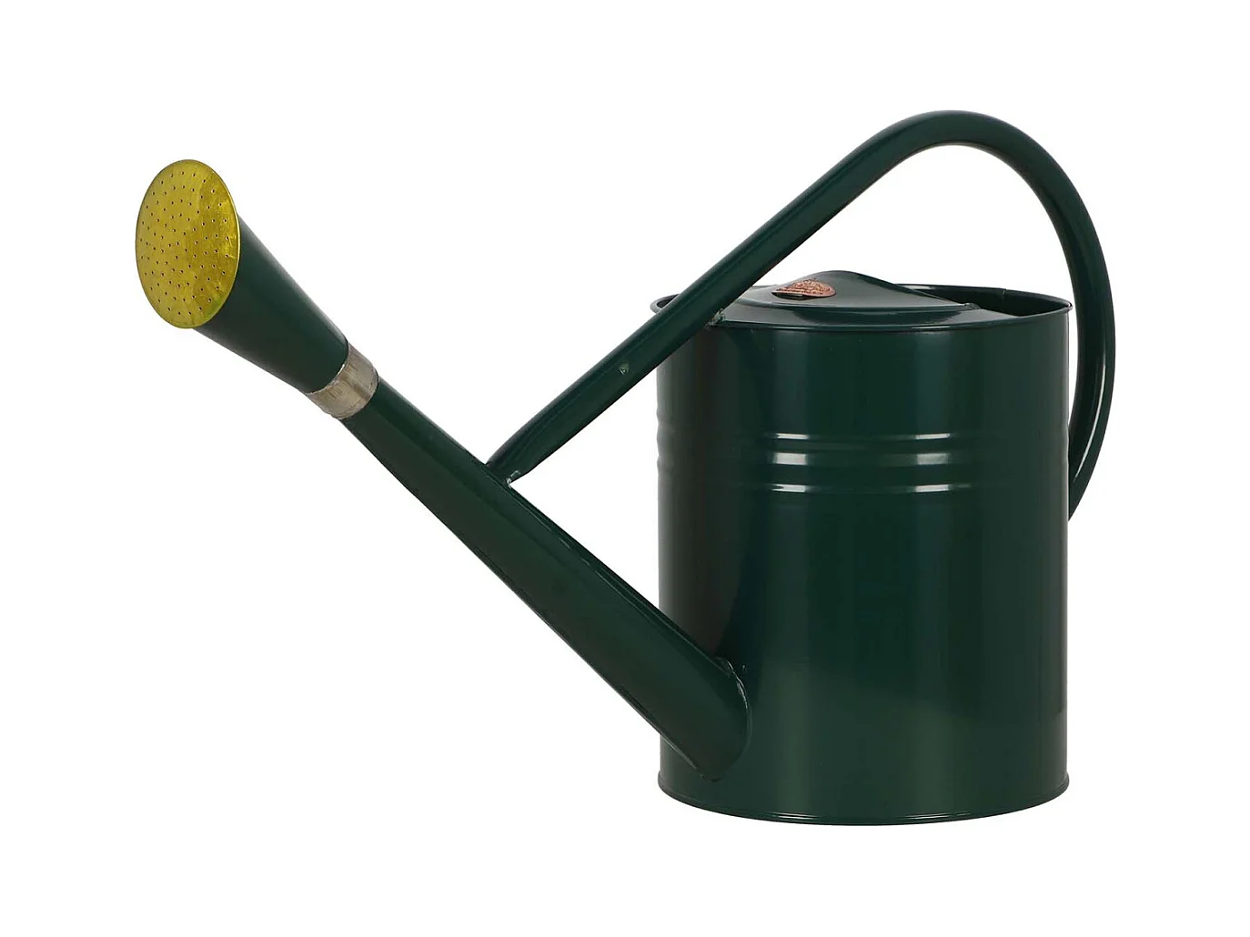 Gießkanne aus Metall grün 7 L