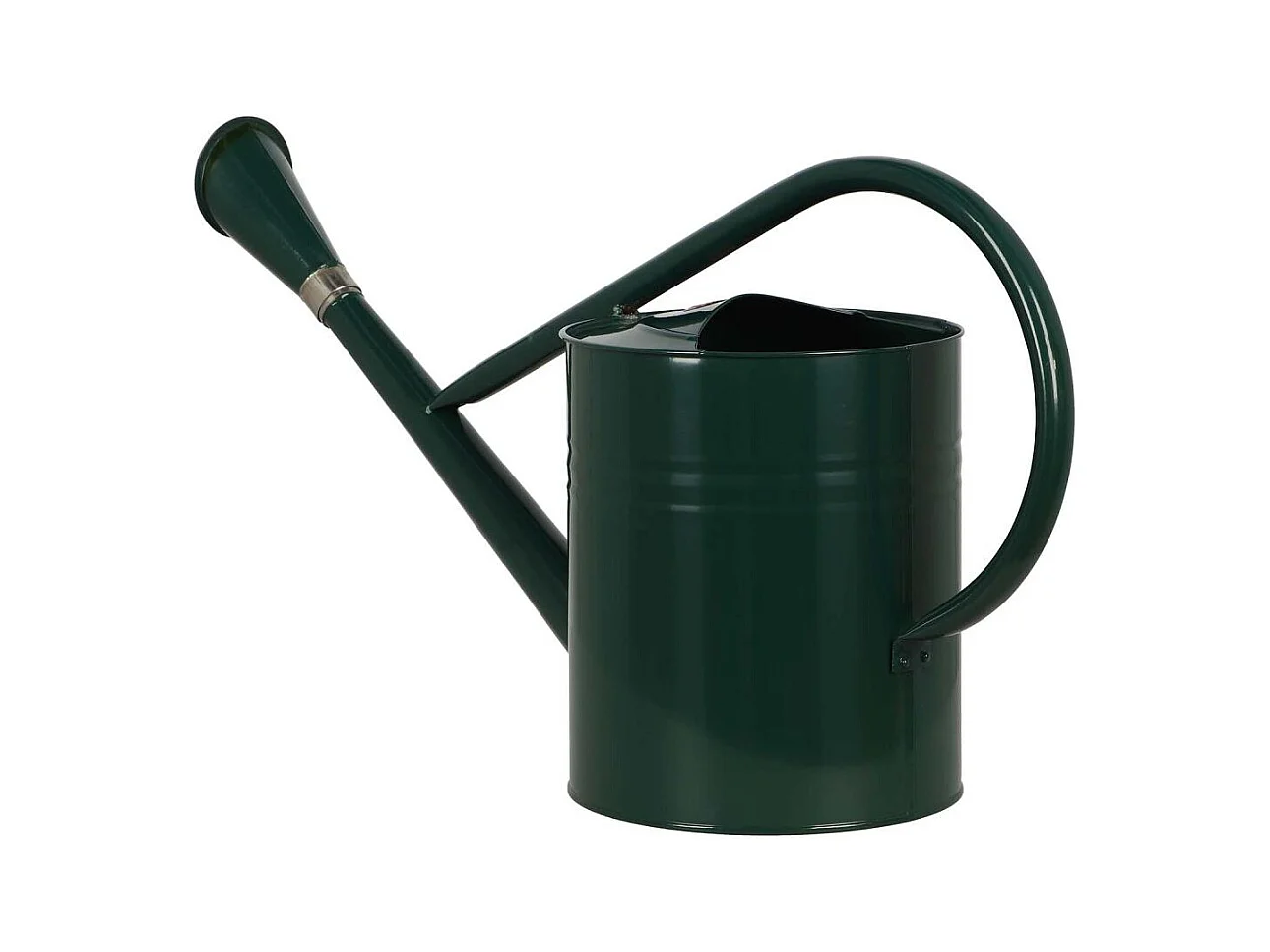 Gießkanne aus Metall grün 7 L
