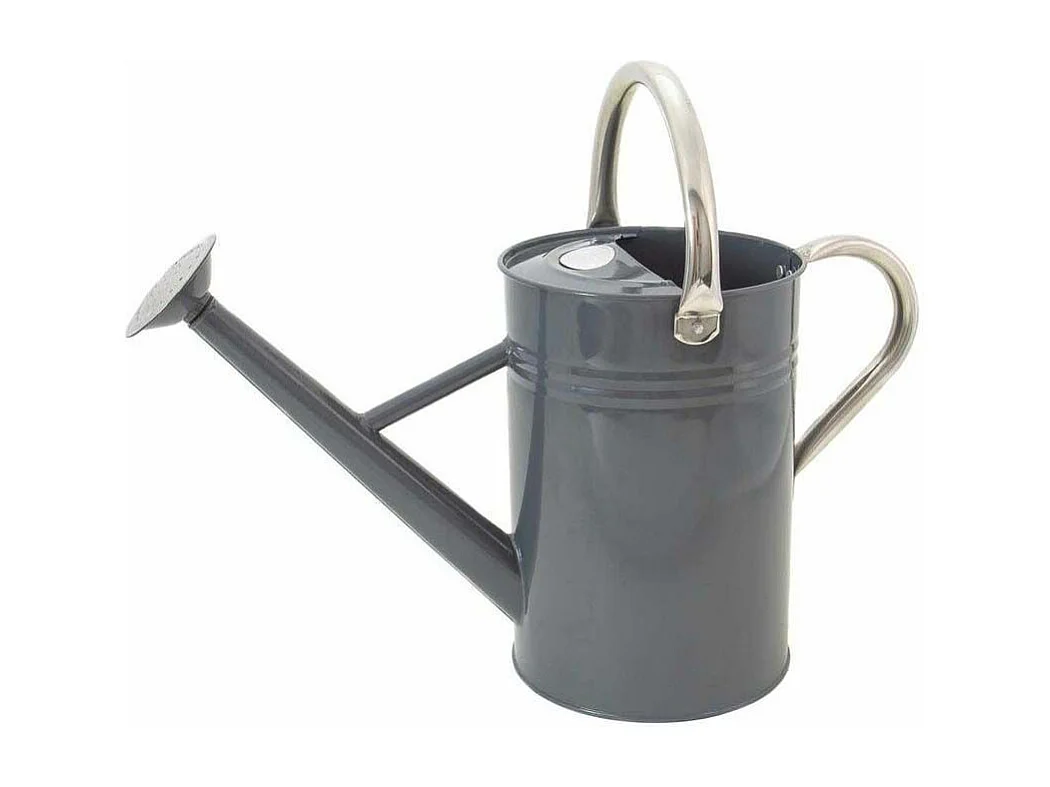 Arrosoir en acier galvanisé 4,5 litres Gris