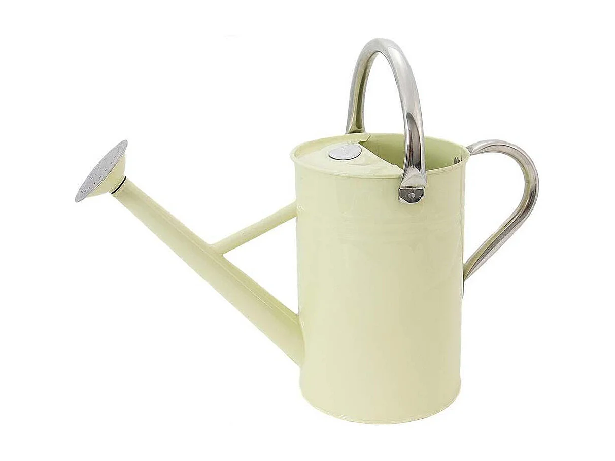 Annaffiatoio in acciaio zincato 4,5 litri Crema