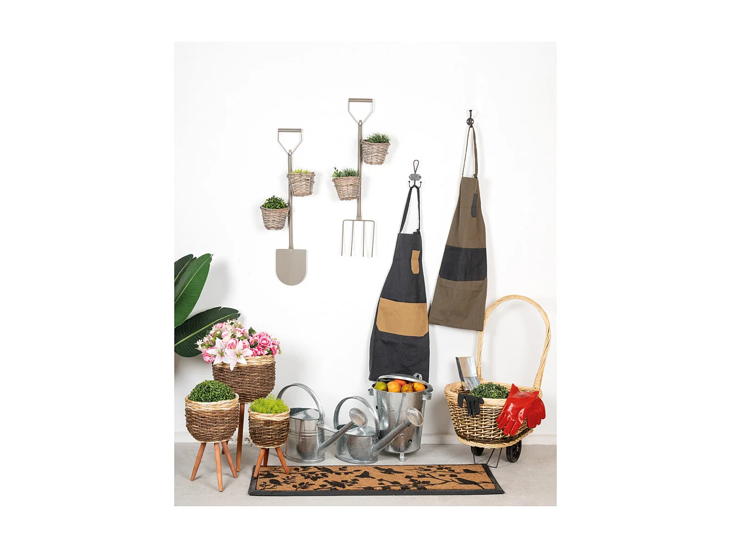 Gießkanne aus Zink 5 Liter