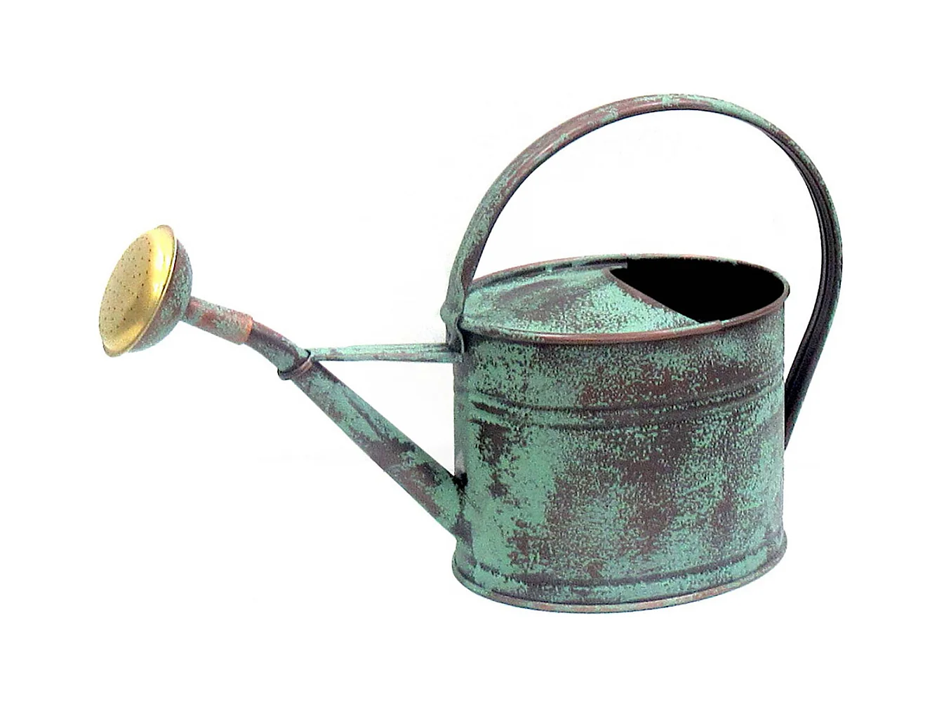 Gießkanne aus verzinktem Stahl mit Kopf 1,75 Liter