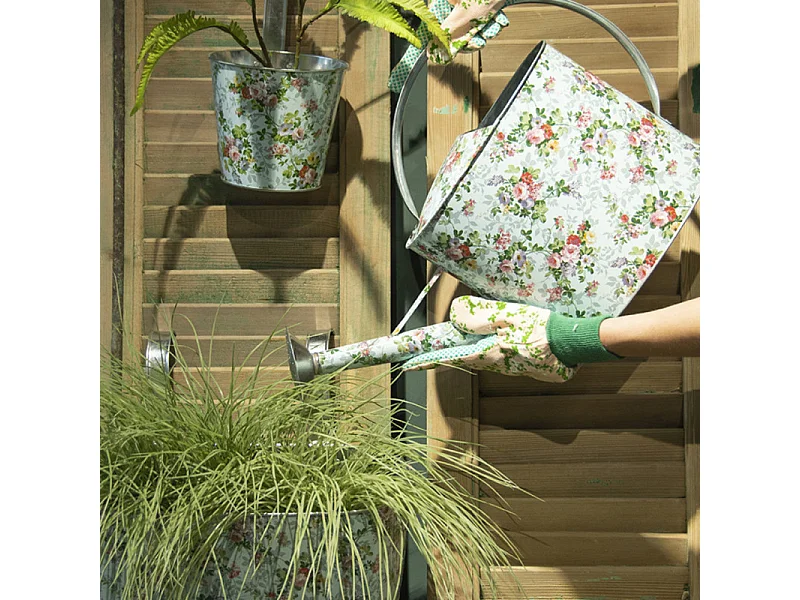 Regadera de acero galvanizado Roses 6,8 litros