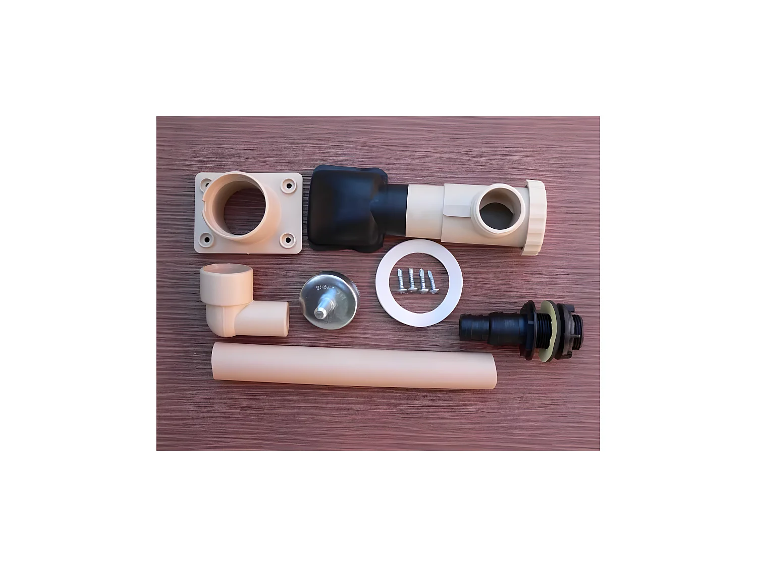 Colector de agua de lluvia para canalón cuadrado o rectangular