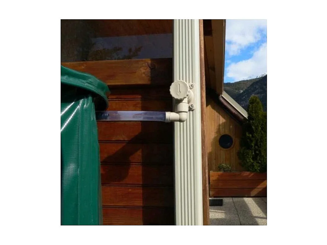 Récupérateur d'eau pour gouttière rectangulaire ou carrée Unitaire