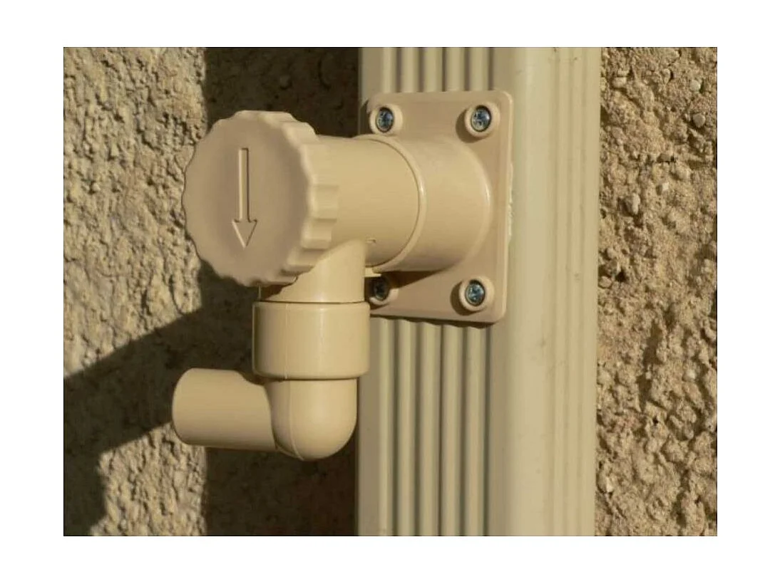 Récupérateur d'eau pour gouttière rectangulaire ou carrée Unitaire