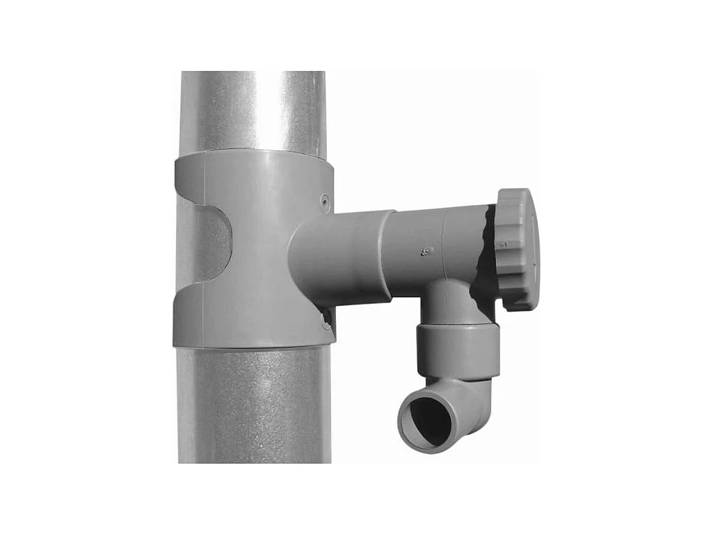 Wassersammler für runde Dachrinne 4er-Set