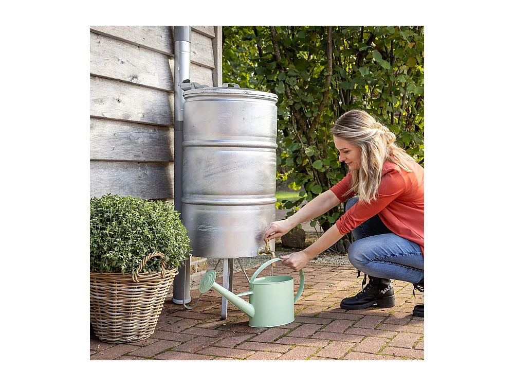 Colector de agua de lluvia de zinc