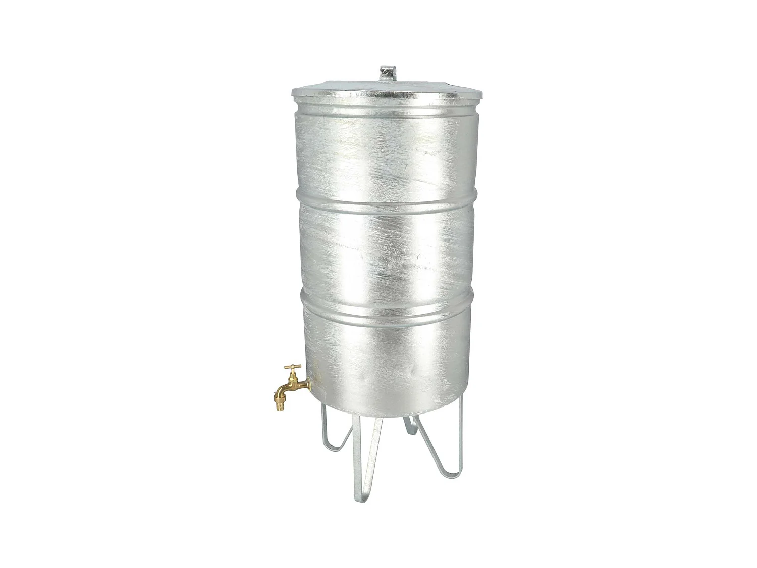 Réservoir d'eau de pluie en zinc