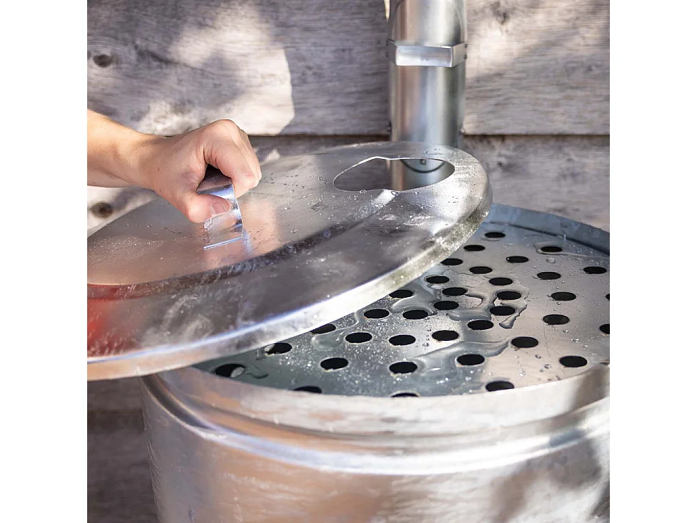 Regenwassertank aus Zink