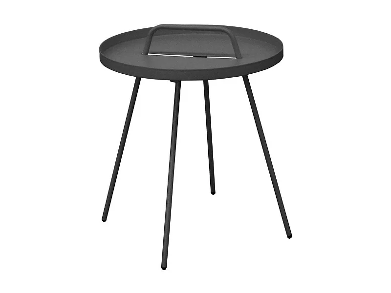 Table basse en acier Flower 44 cm