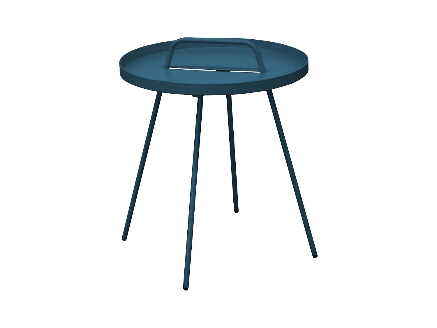 Table basse en acier Flower 44 cm