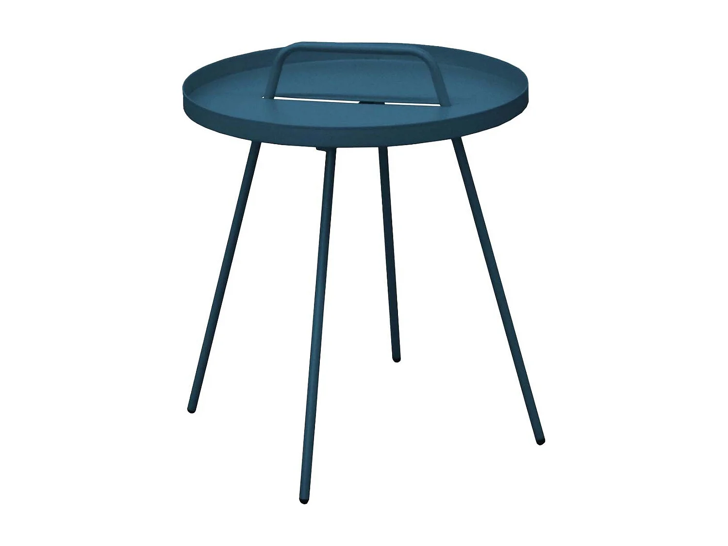 Table basse en acier Flower 44 cm