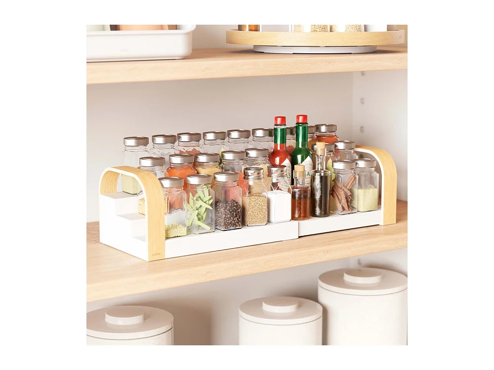 Étagère à épices extensible 3 niveaux Bellwood