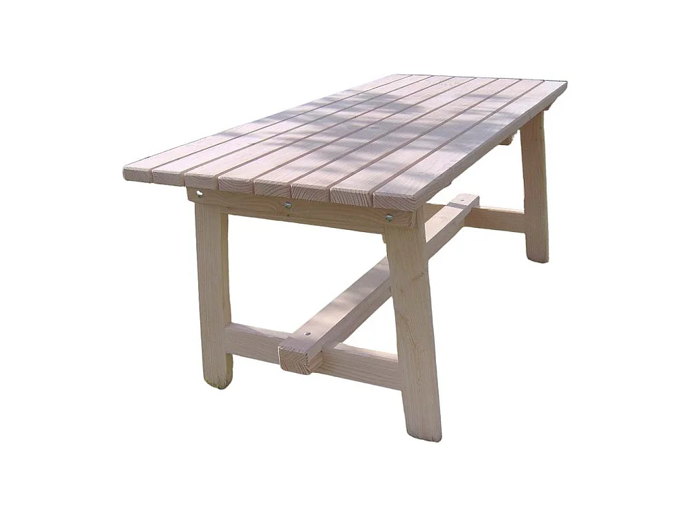 Table de jardin en bois Bourgogne En douglas
