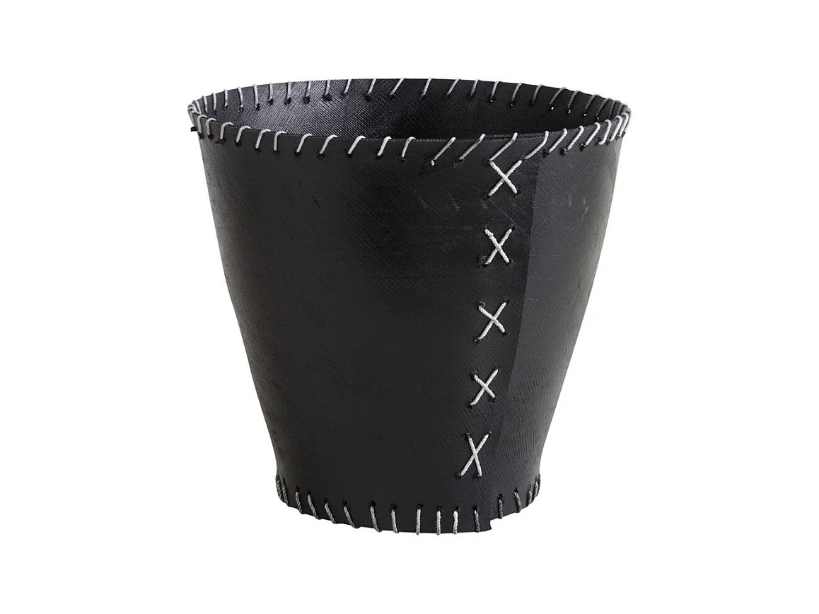 Corbeille de bureau en pneu recyclé