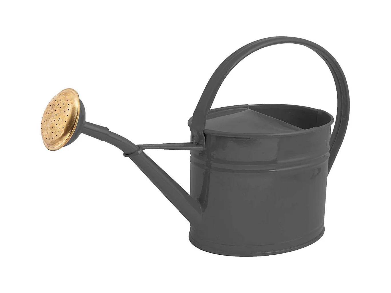 Arrosoir en acier galvanisé avec pomme 1.75 litres