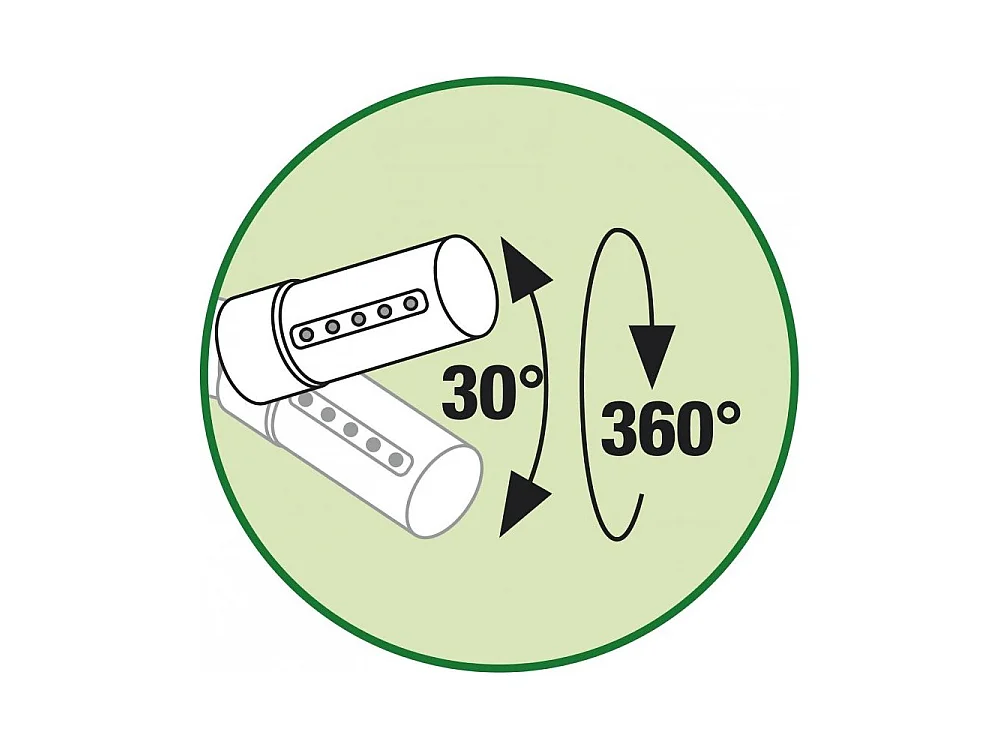 Arroseur rotatif plastique sur base