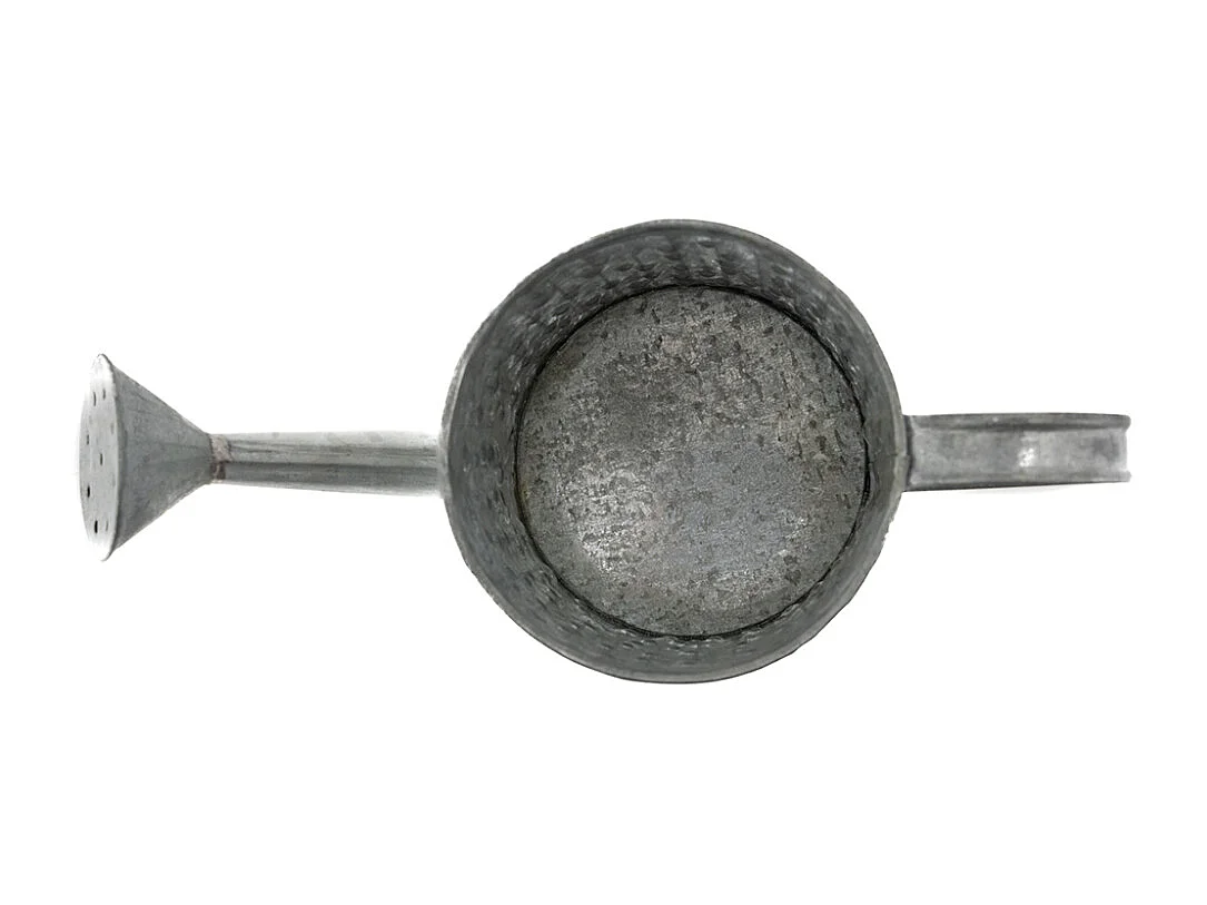 Mini arrosoir à pois blancs