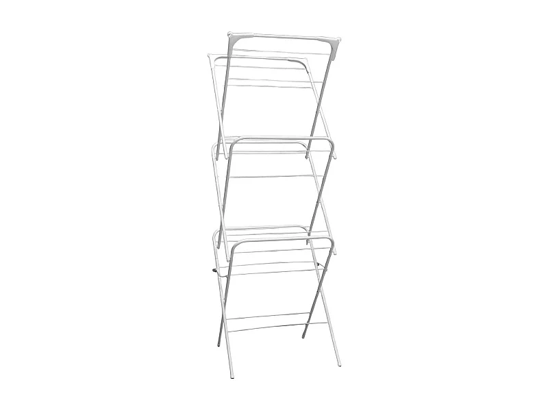 Etendoir à linge accordéon 10 mètres de séchage Blanc