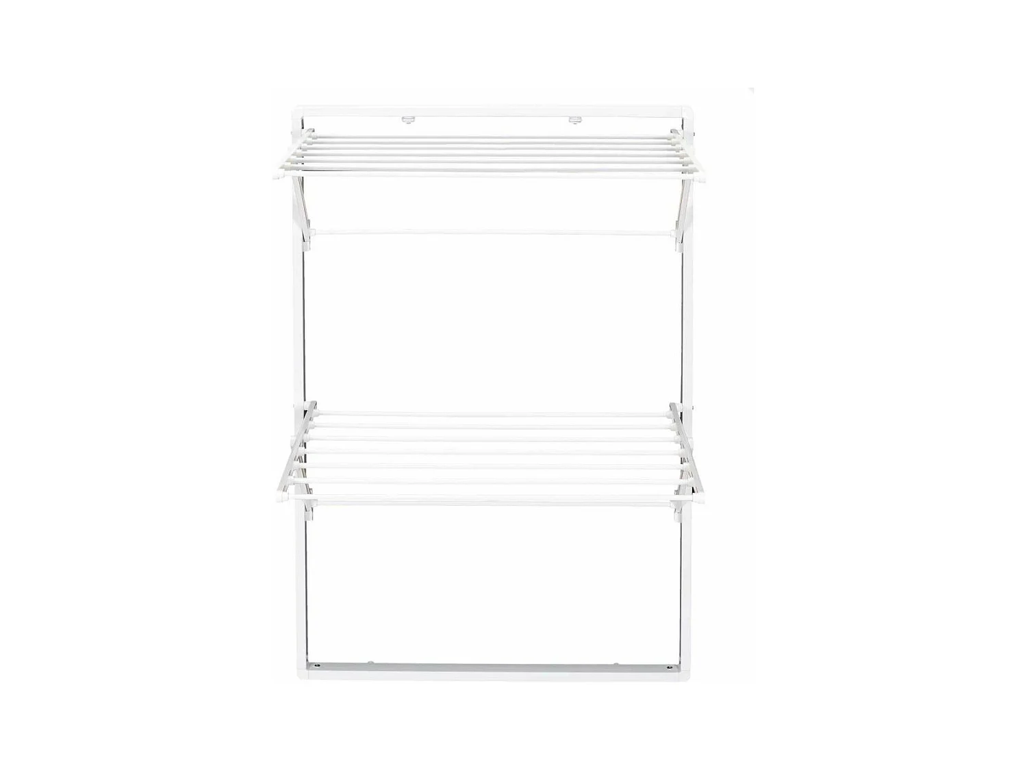 Étendoir à Linge "Sèche-Serviette" 8m Blanc