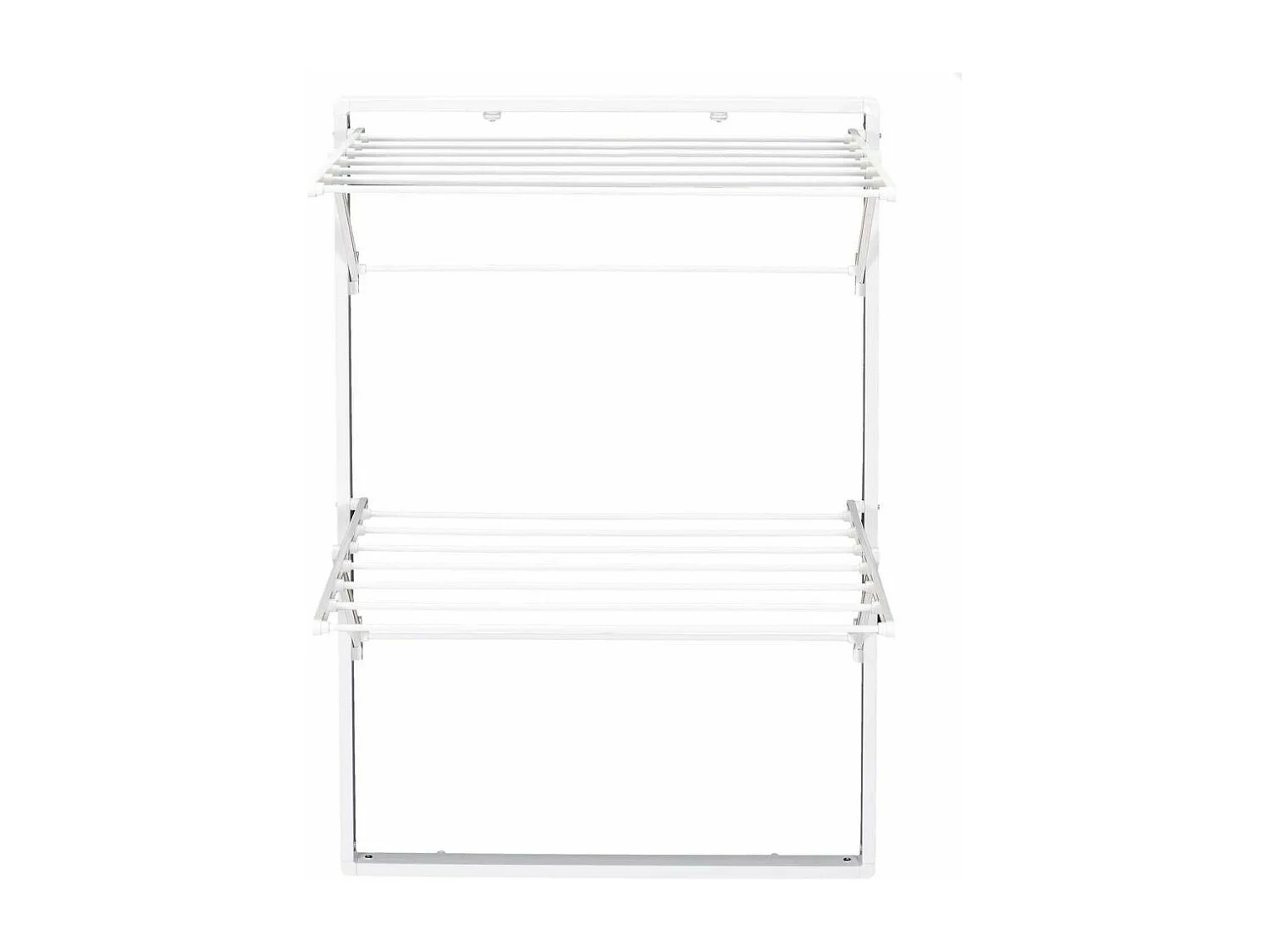 Étendoir à Linge "Sèche-Serviette" 8m Blanc