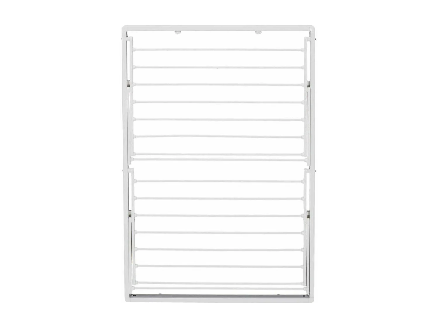 Étendoir à Linge "Sèche-Serviette" 8m Blanc