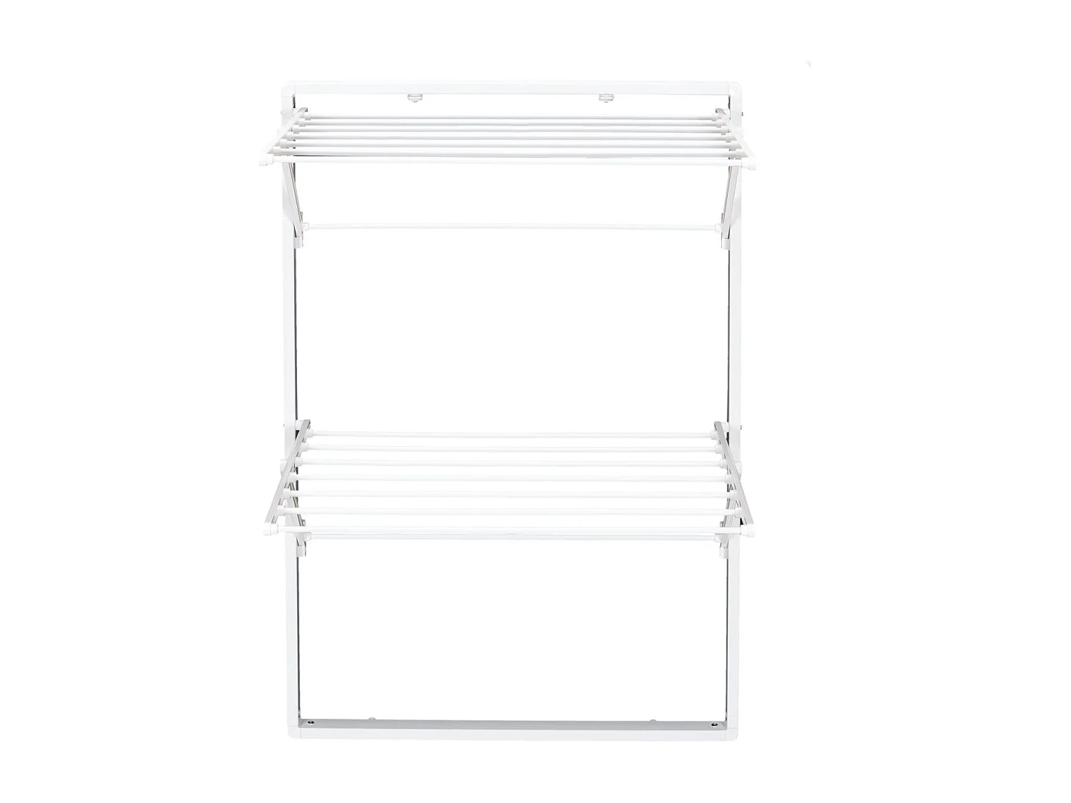 Étendoir à Linge "Sèche-Serviette" 8m Blanc