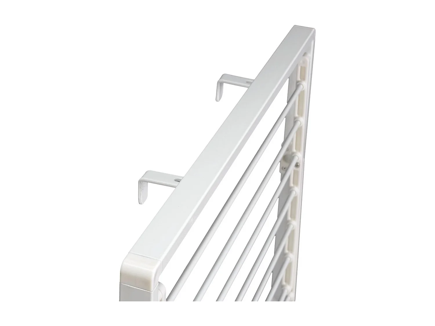 Étendoir à Linge "Sèche-Serviette" 8m Blanc