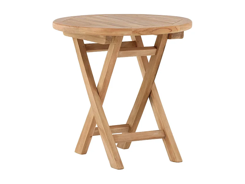 Kenya tuin café tafel Ø50cm teak.