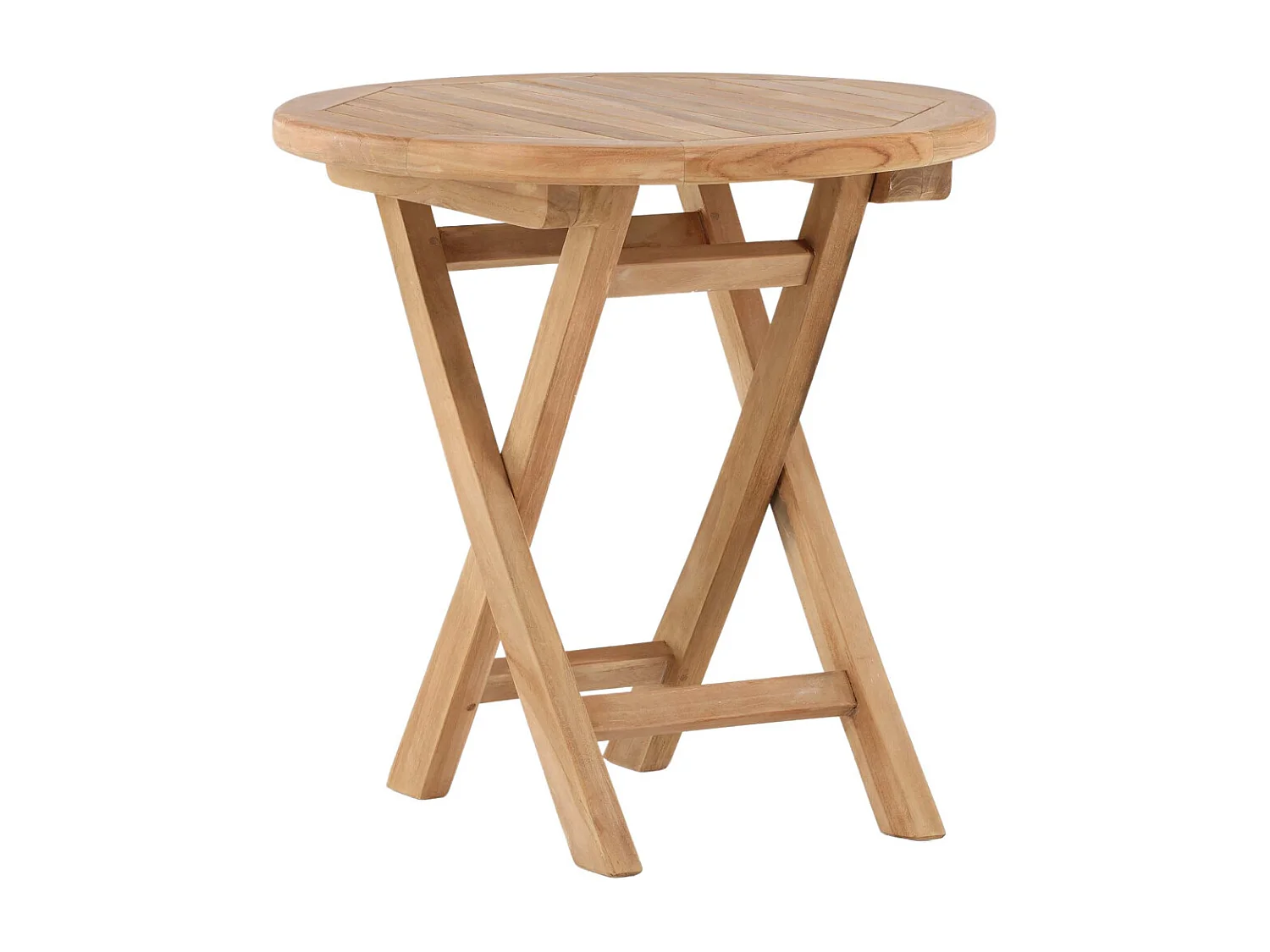 Table d'Appoint de Jardin "Kenya" 50cm Naturel